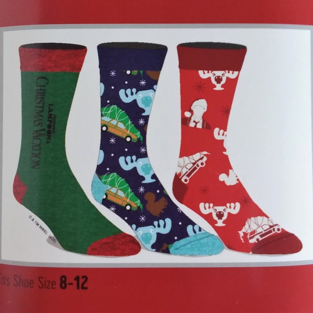 National Lampoon’s Christmas Vacation Crew Socks